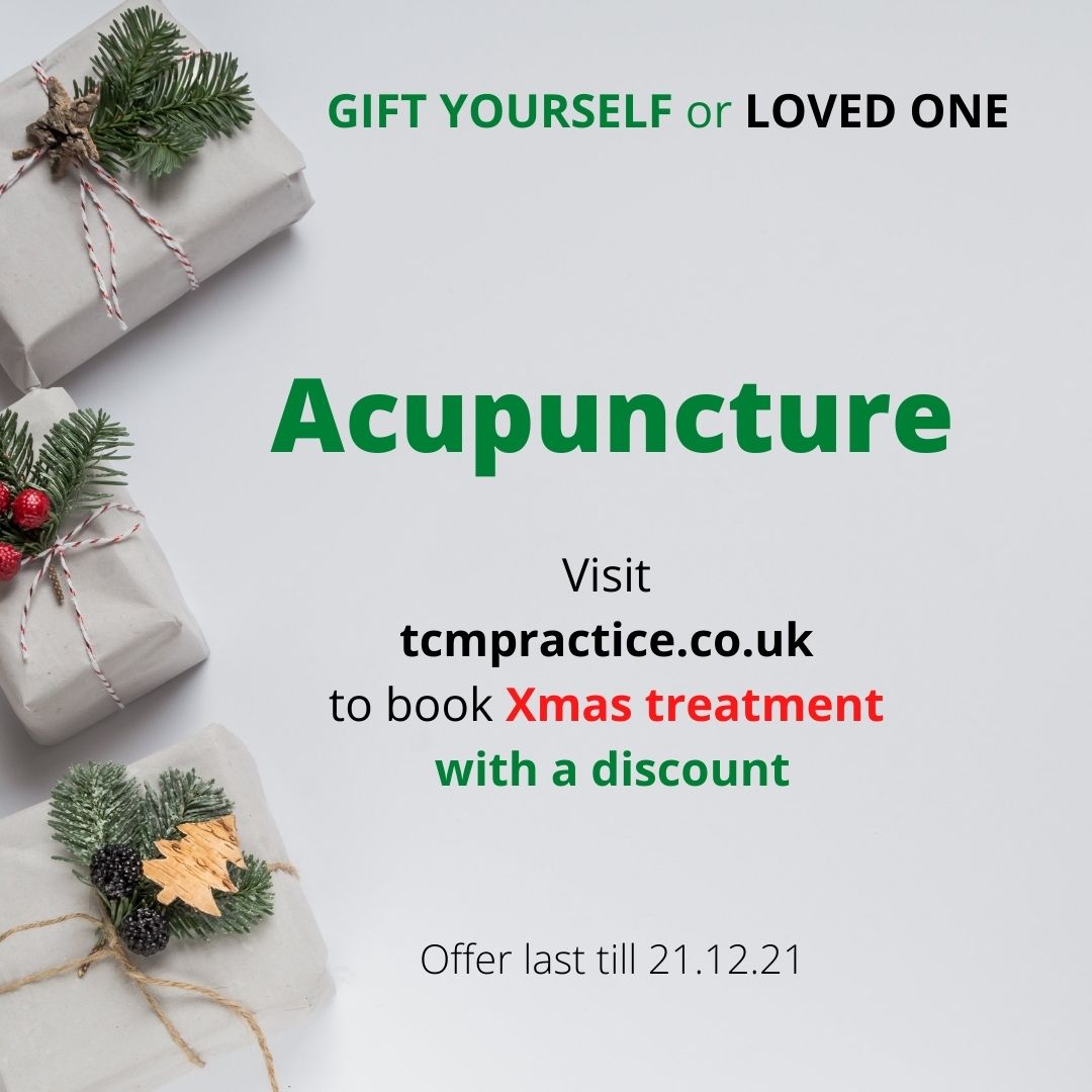 Xmas acupuncture treatment. / One-off
